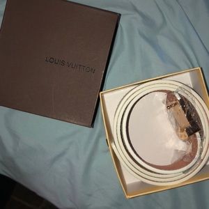 Louis Vuitton belt size 36-38